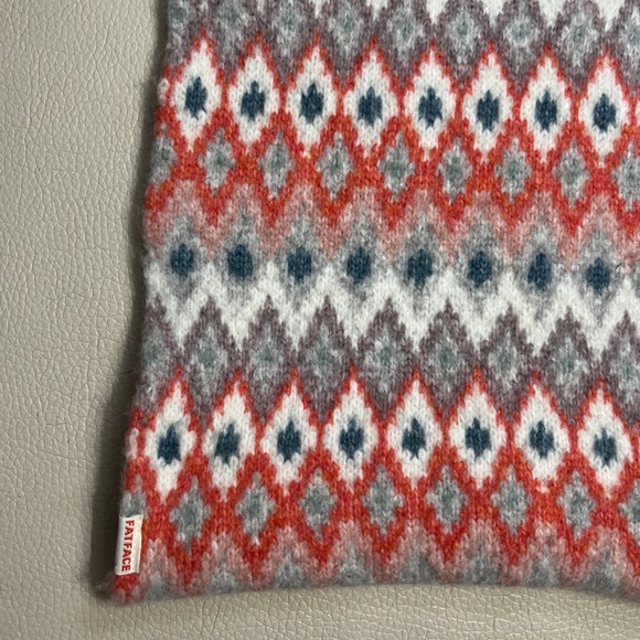 Fat Face Wool Blended Fairisle Snood - Picture 6 of 8